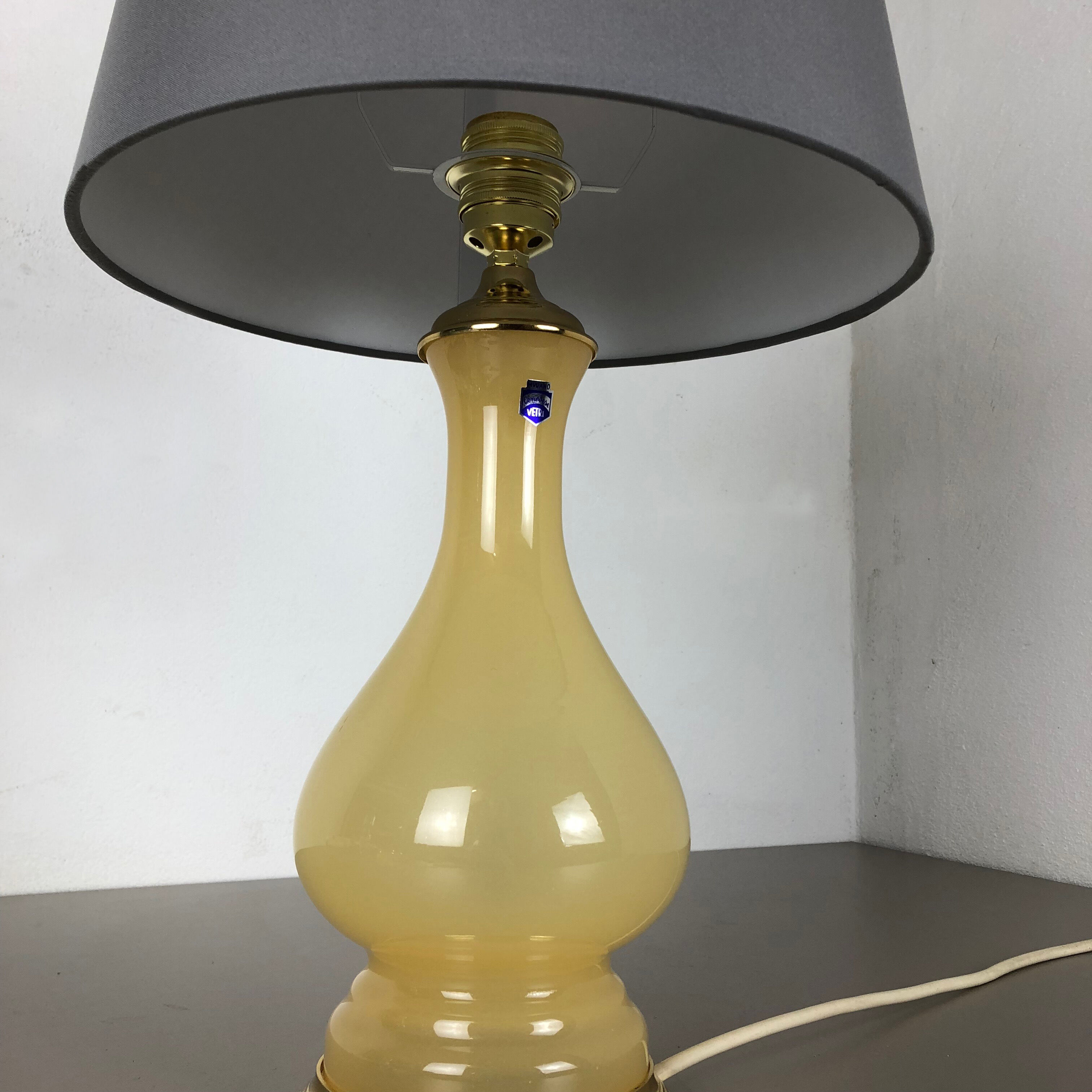 Murano glass table lamp Cenedese Vetri, 1960