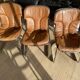 Suite de 6 chaises Cidue Italie 1970