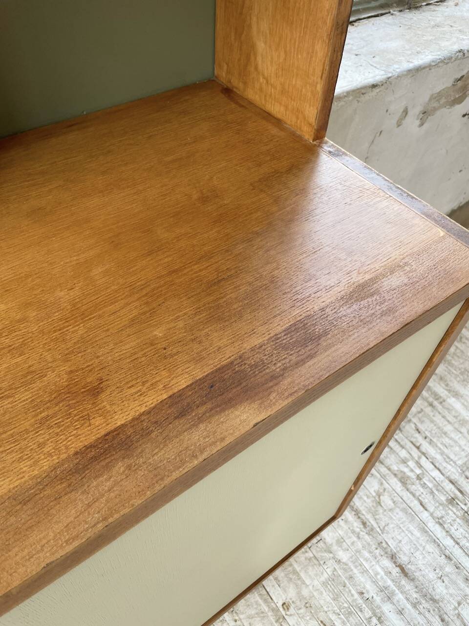 Teak bookcase from the 1950s