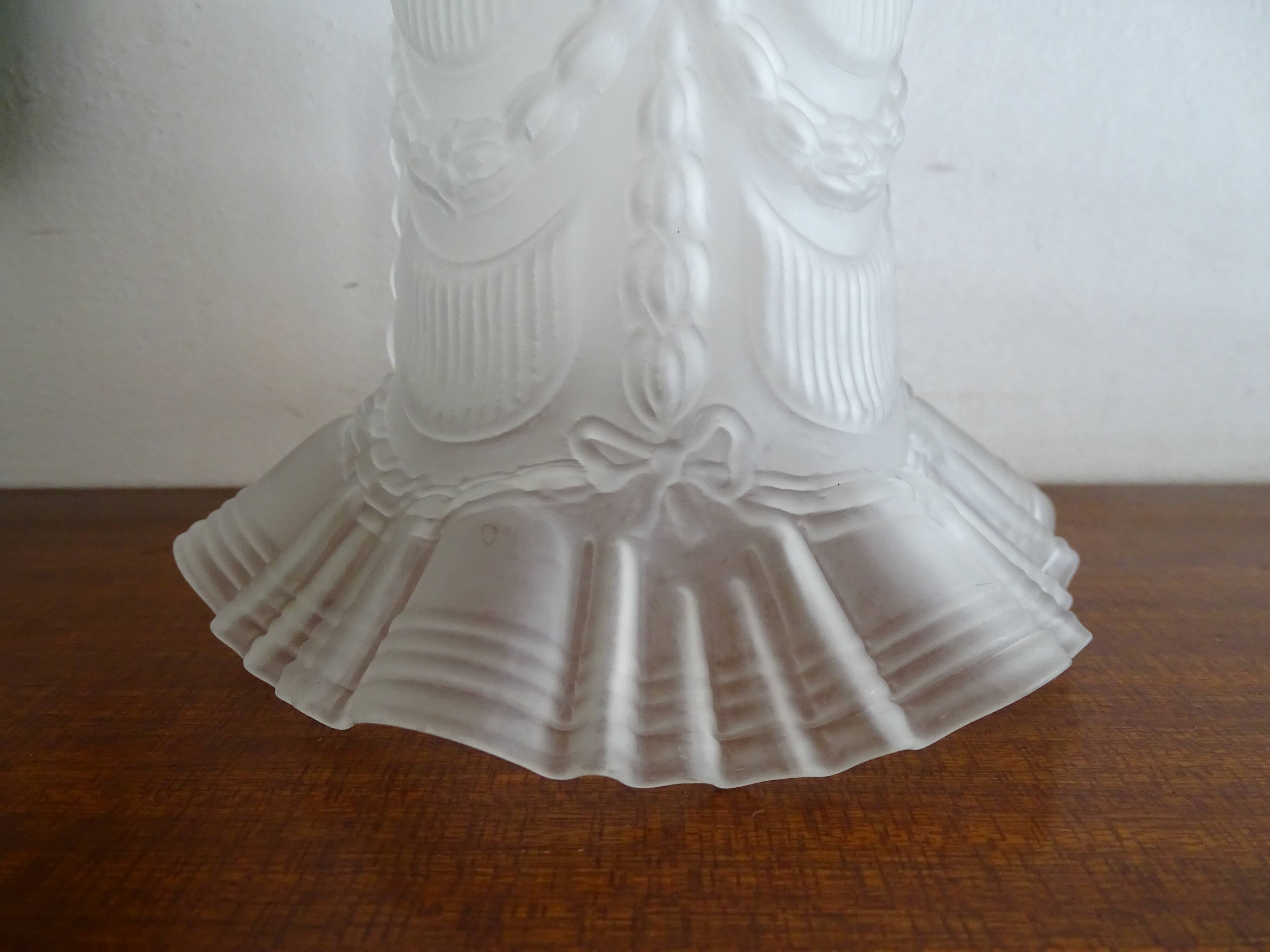 Tulipe fleur pour lustre / luminaire