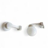 2 x Porcelain Wagenfeld wall lamp no. 4300 for Lindner / 1950s