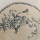 Plate Luneville Marguerite motif