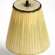Lampe de table en laiton et teck par Kalmar, années 50
