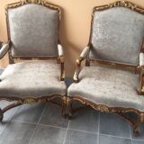 Regency armchairs