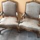 Fauteuils regence