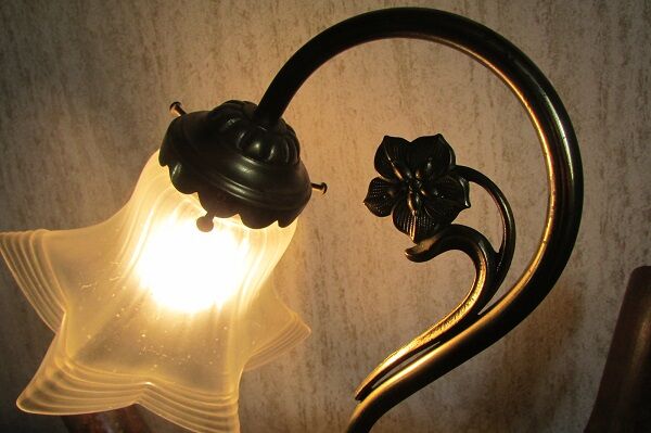 Brass living room, desk, bedside lamp