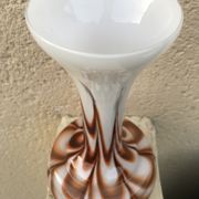 Vase opaline pop art vintage