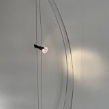 Large arc plexiglass floor lamp