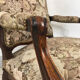 Louis XV vintage cabriolet armchair "à la Reine", 18th century