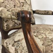Louis XV vintage cabriolet armchair "à la Reine", 18th century