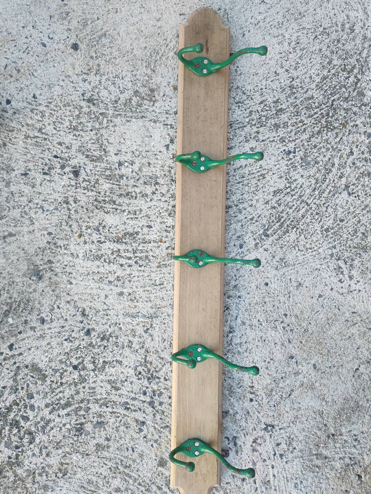 Portemanteau ancien 5 patères