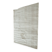 Beige patterned rug