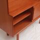 1960s sideboard - secretary combination in teak