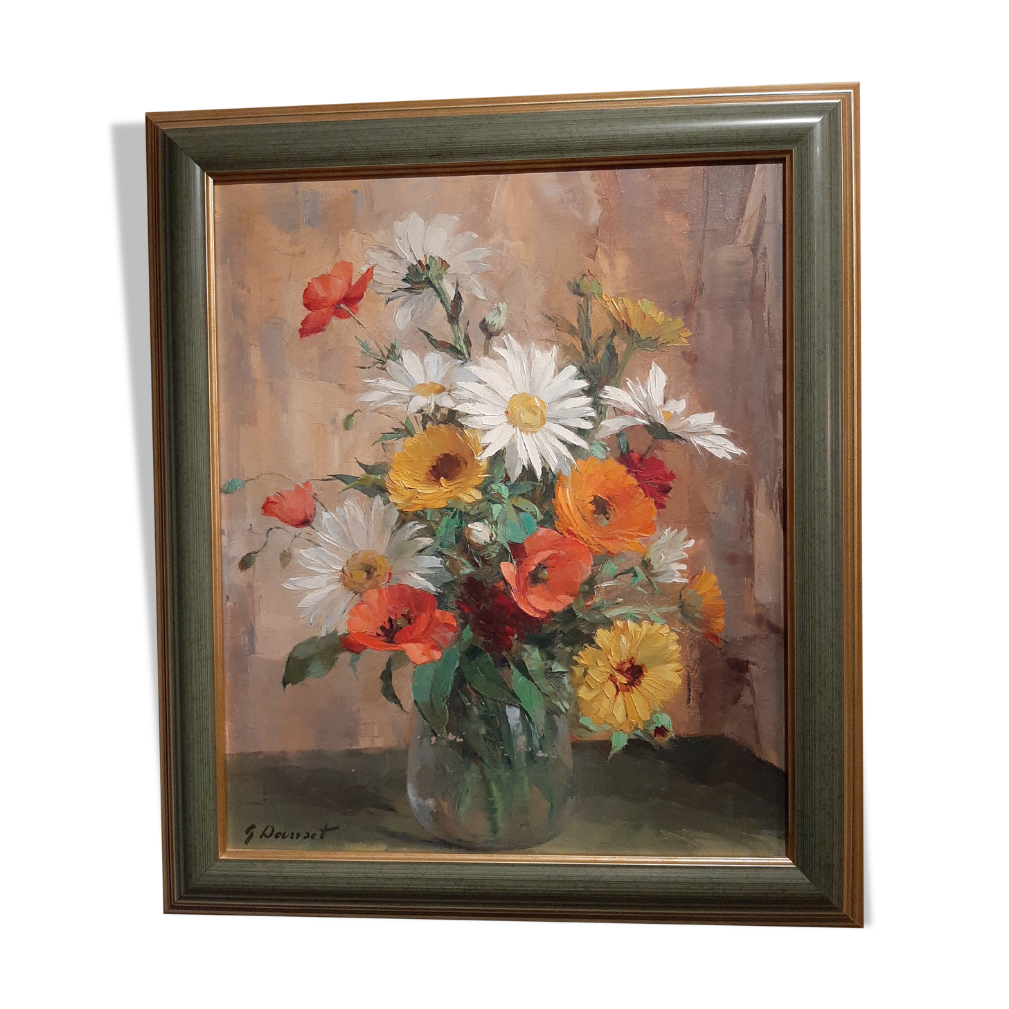 Huile sur toile de Georges Danset 1897-1976