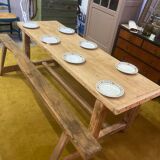 Table bois brut