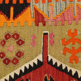 7x12 Scandinavian Kilim Rug, 205x384Cm