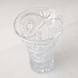 Vase en cristal taillé