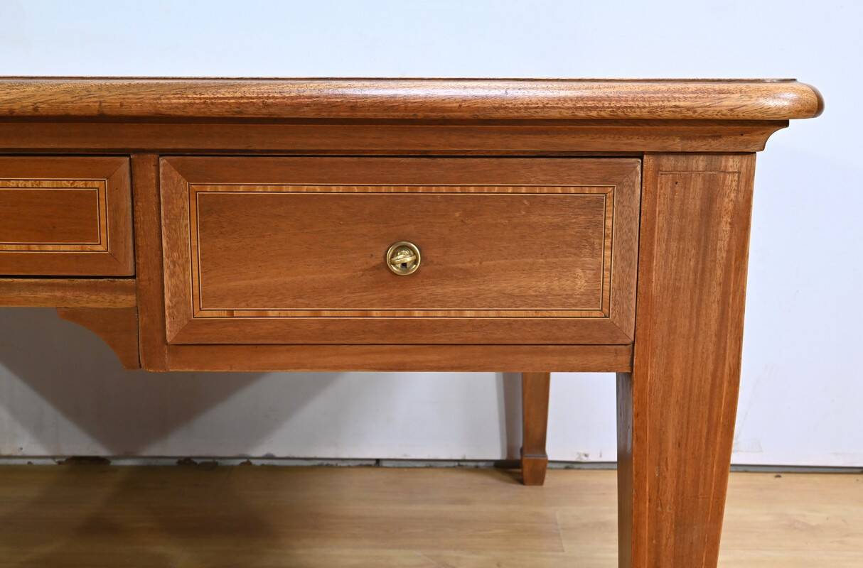 Important architect's desk in mahogany - 1920