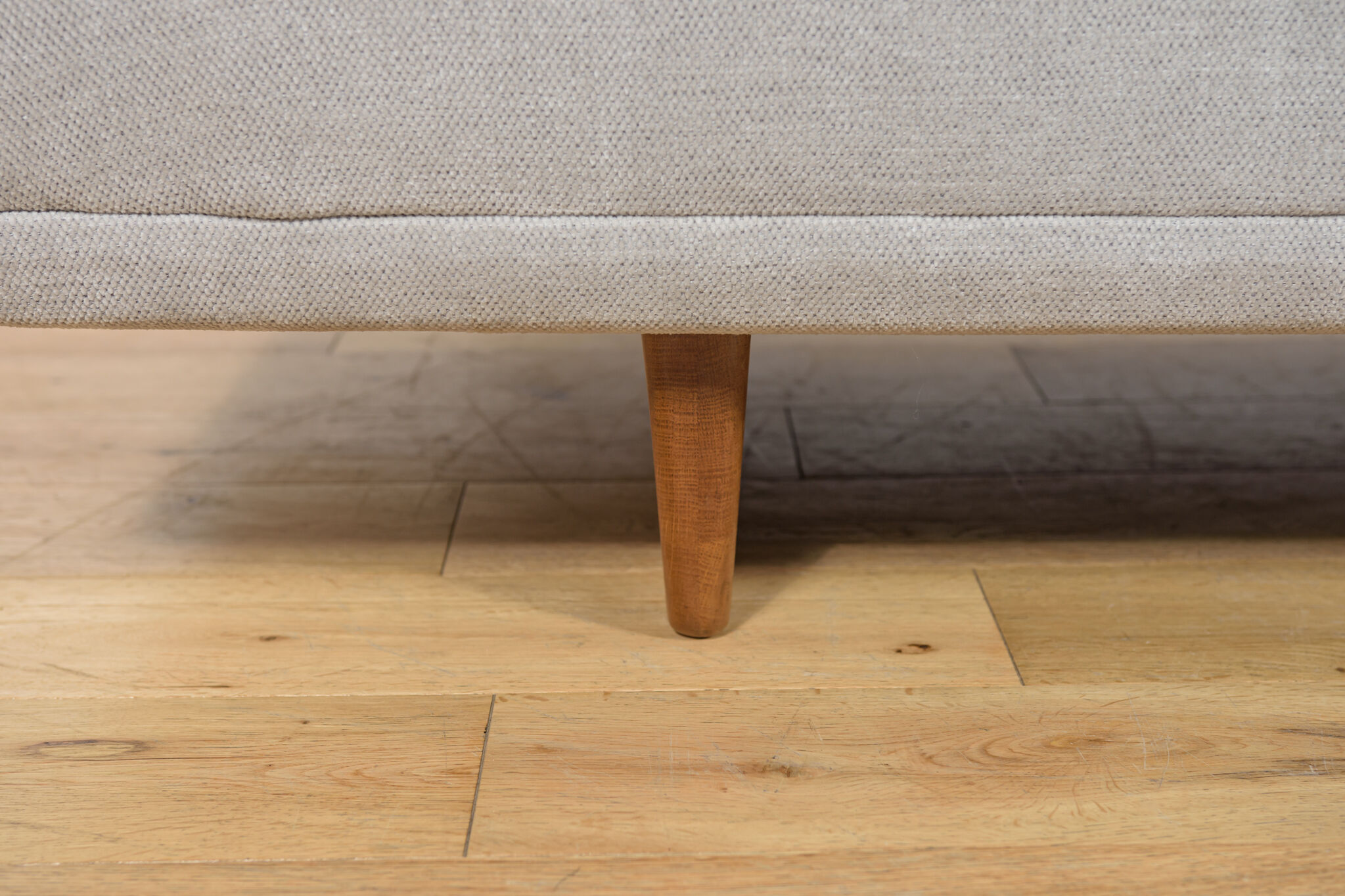 Canapé trois places modèle 4853 de style mid-century moderne par Børge Mogensen pour Tage Kristensen, années 1950.