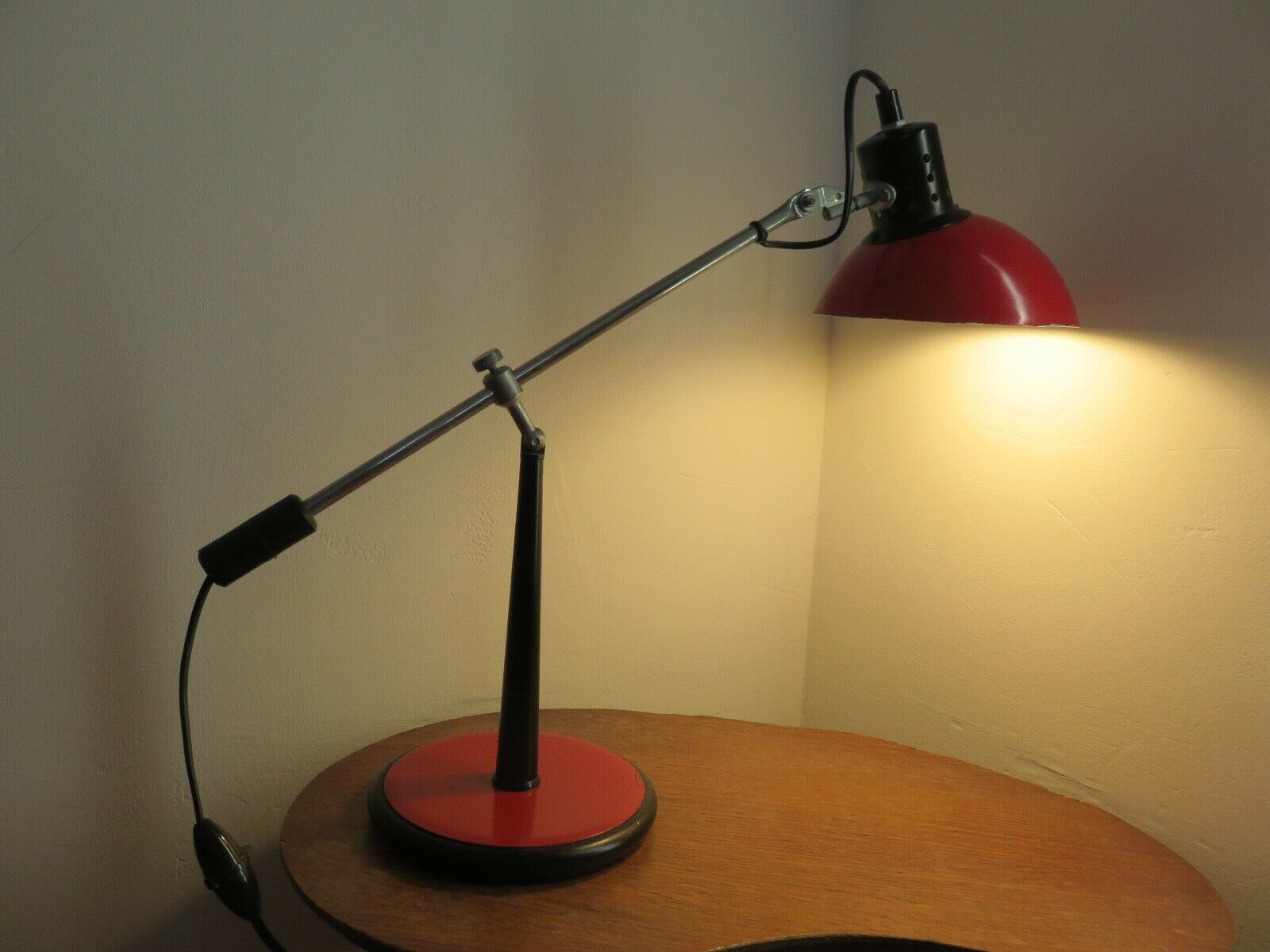 Lamp " aluminor " with balance 70s