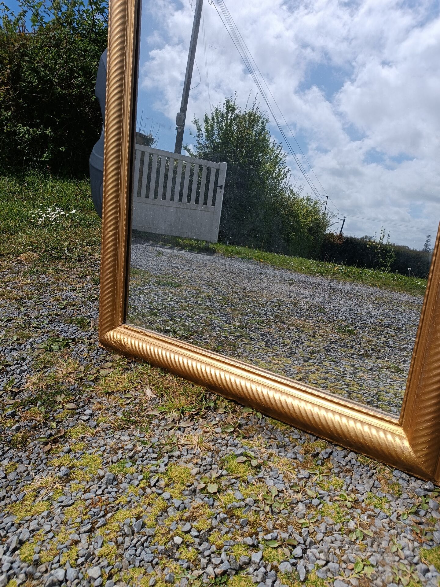 Miroir ancien louis Philippe 147/90 cm