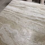 Travertine coffee table, 1970