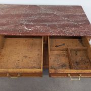 Marble top store bank