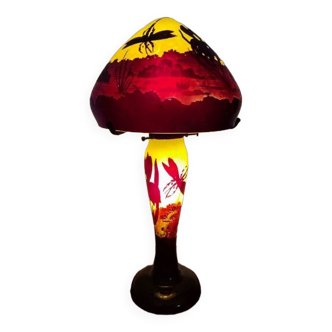 Glass paste lamp