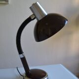 Vintage desk lamp France brown 70s 1970