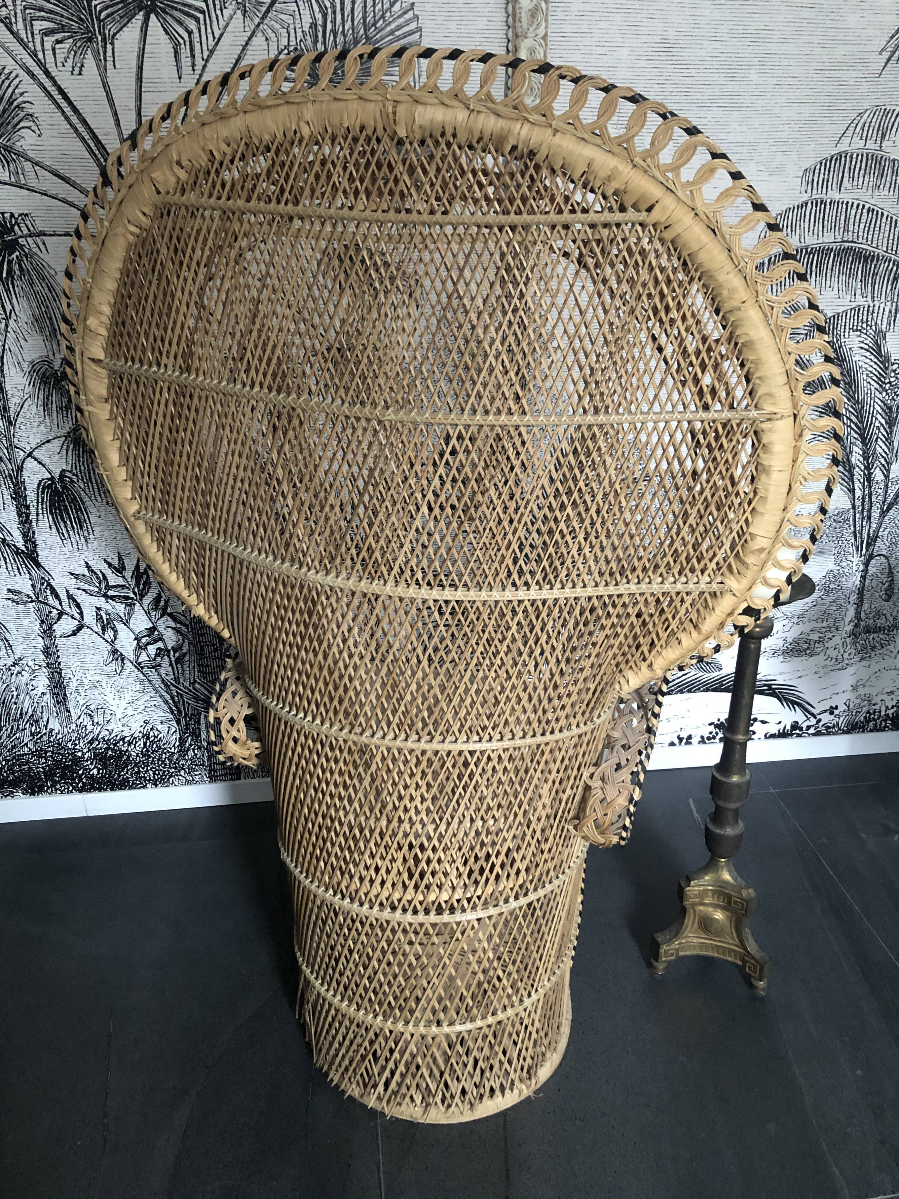 Vintage emmanuelle chair