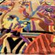 Modern rug signed nini ferrucci 160x100 cm
