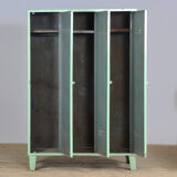 vintage iron locker, 1950's