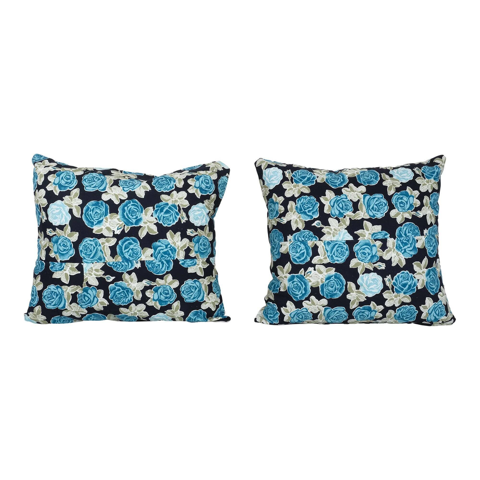 Set of 2 vintage Turkish cushion covers 48x46 cm