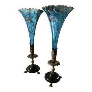 Vases tulipes Napoléon