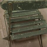 Old set of 4 garden chairs