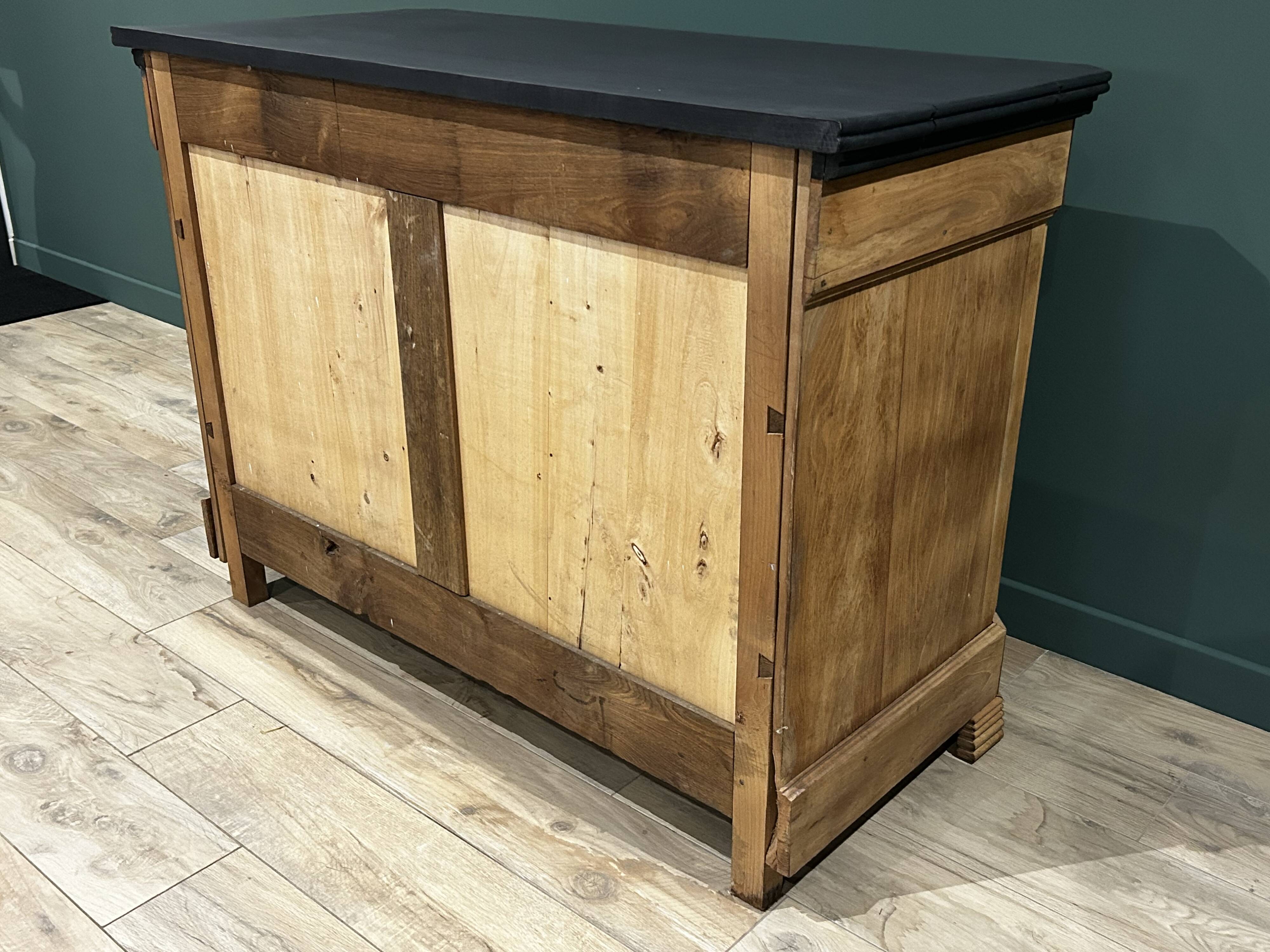 Louis Philippe solid wood chest of drawers
