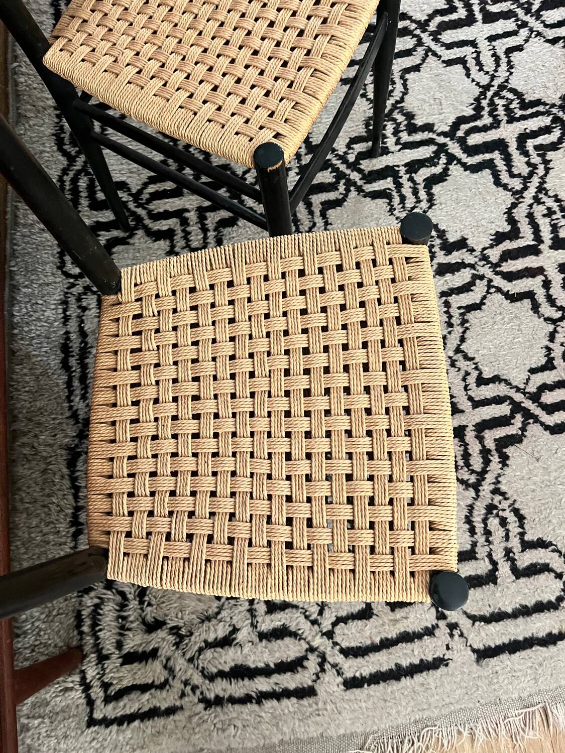 Set of 3 Spinetto Chiavari chairs from the 50s