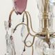 Lampe de table en bronze et cristal, France