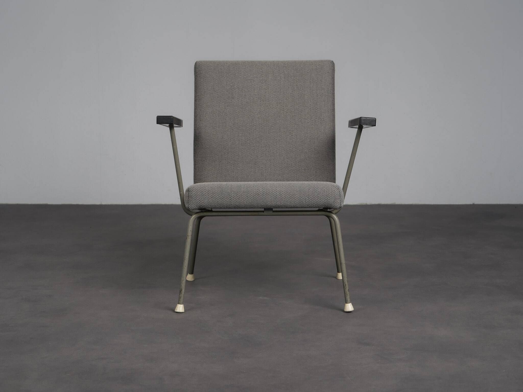 Pair of armchairs model 1401 by Wim Rietveld for Gispen, Netherlands, 1950s