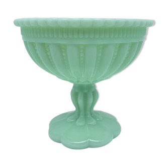 Water green opaline cut