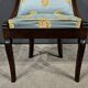 Pair of Mahogany Gondola Chairs, Restoration period – Part 1 of the 19th century