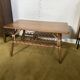 Rattan living room table with review door from the 70