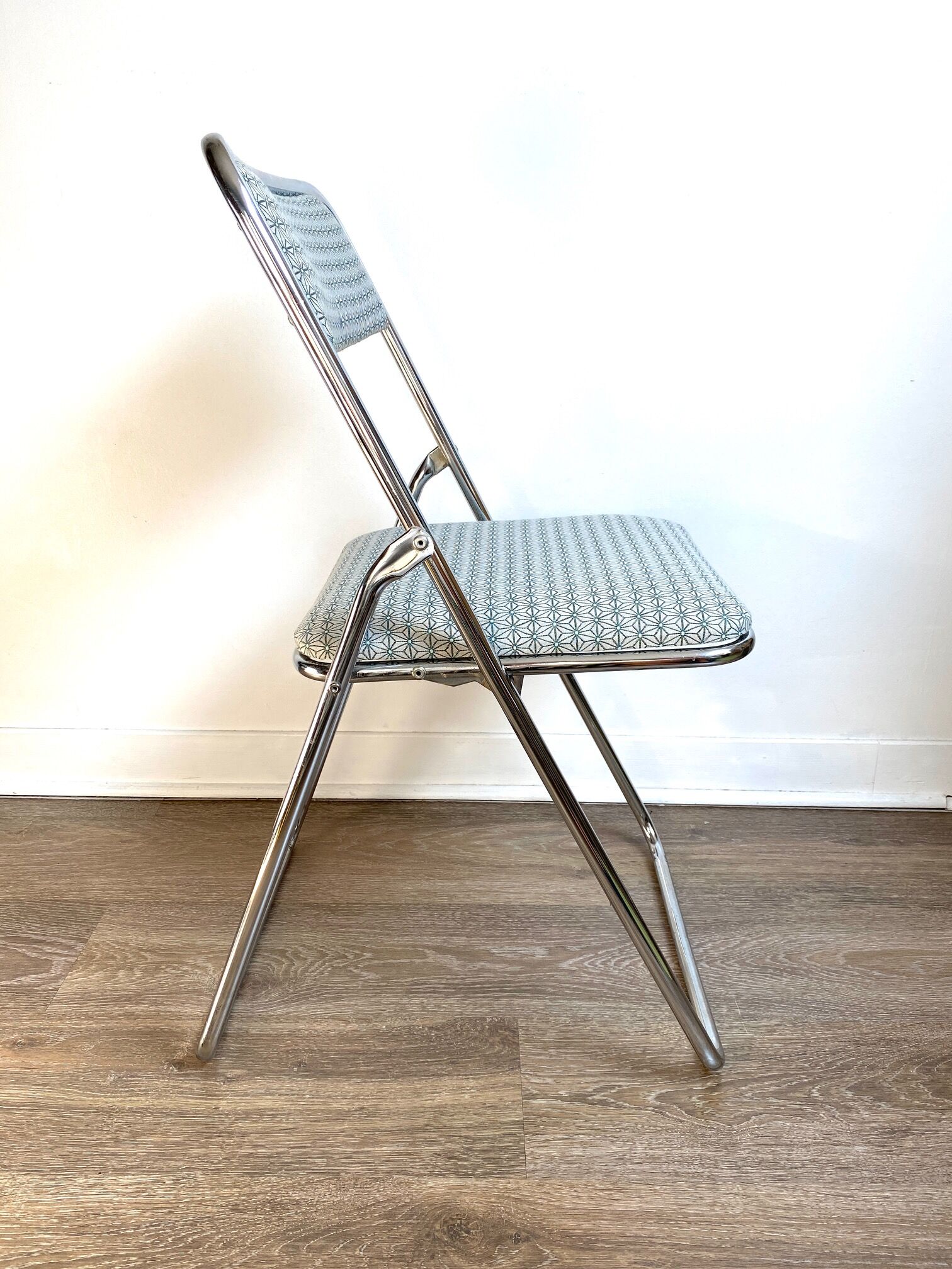 Folding chair - Saki - 70s - upcycled