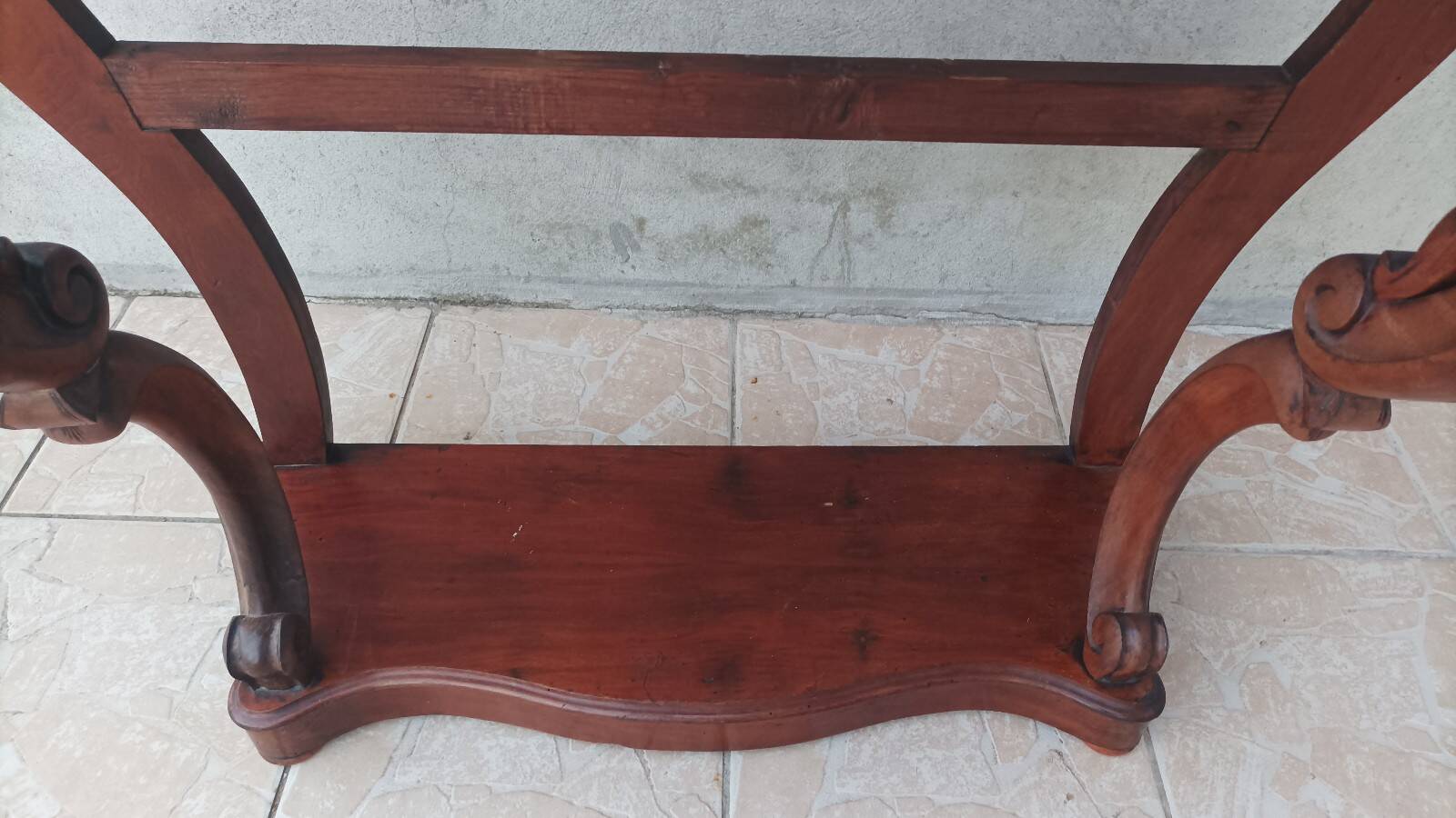 Napoleon III mahogany console
