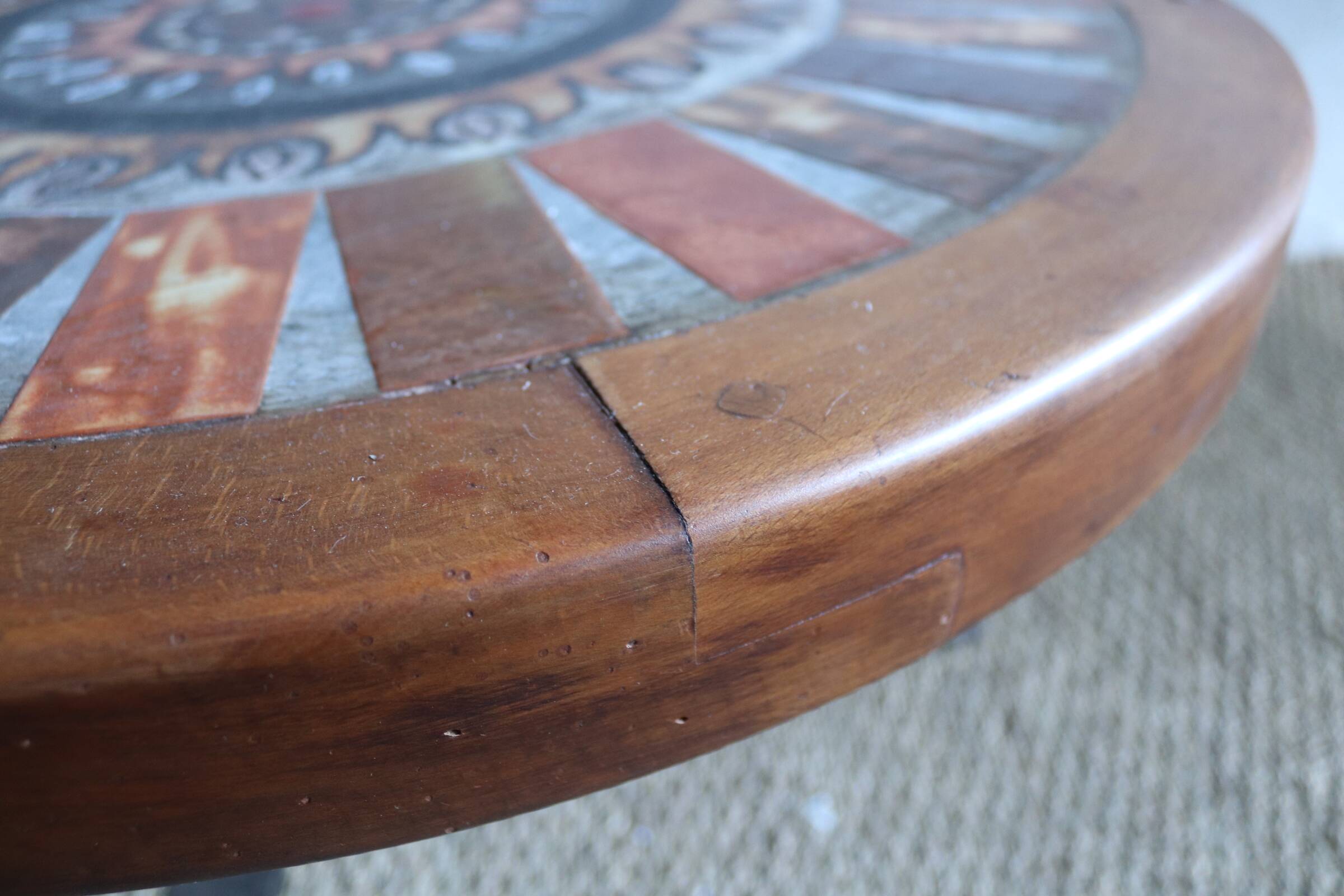 Vallauris Ceramic Coffee Table by Max and Dominique Picard
