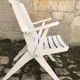 Paire de fauteuils pliables vintage « ciseaux » 1950