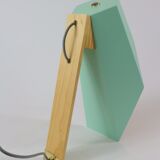 Lampe de table en bois polychrome Seletti minimaliste