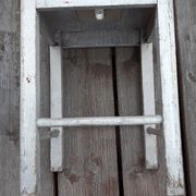 Patinated workshop stool 1930