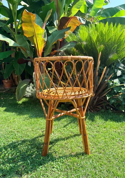 Rattan chair "Suzanne"