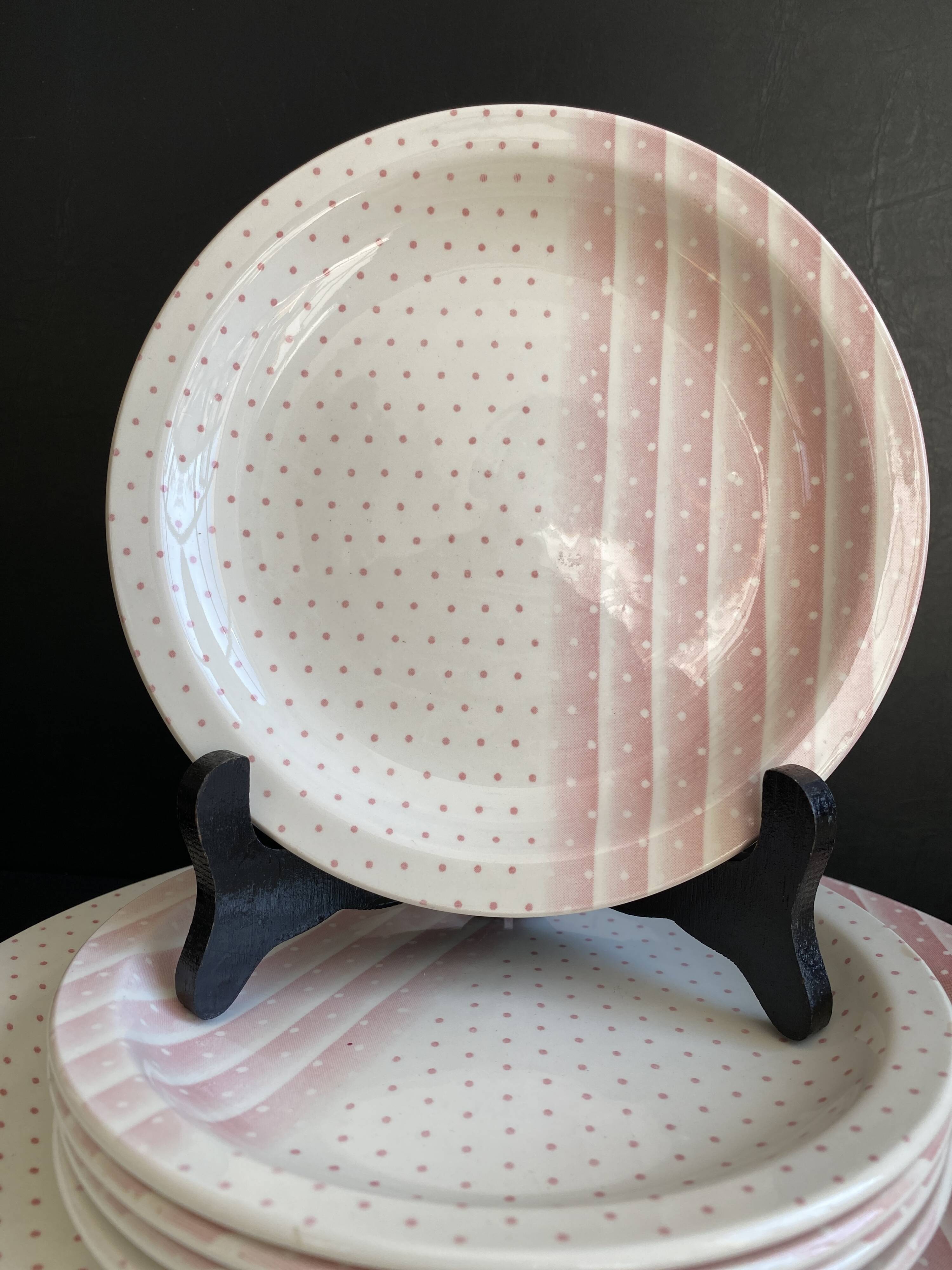 Set of Crockery Churchill England - "Pink Mix" Collection